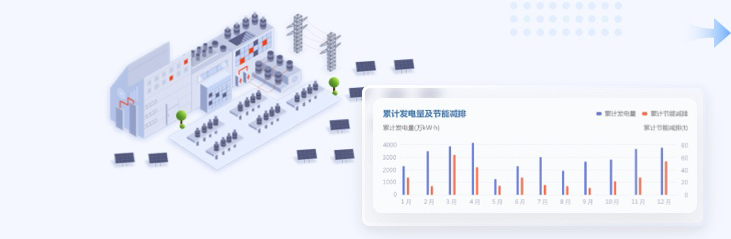 光伏電站圖標(biāo)設(shè)計2.5D